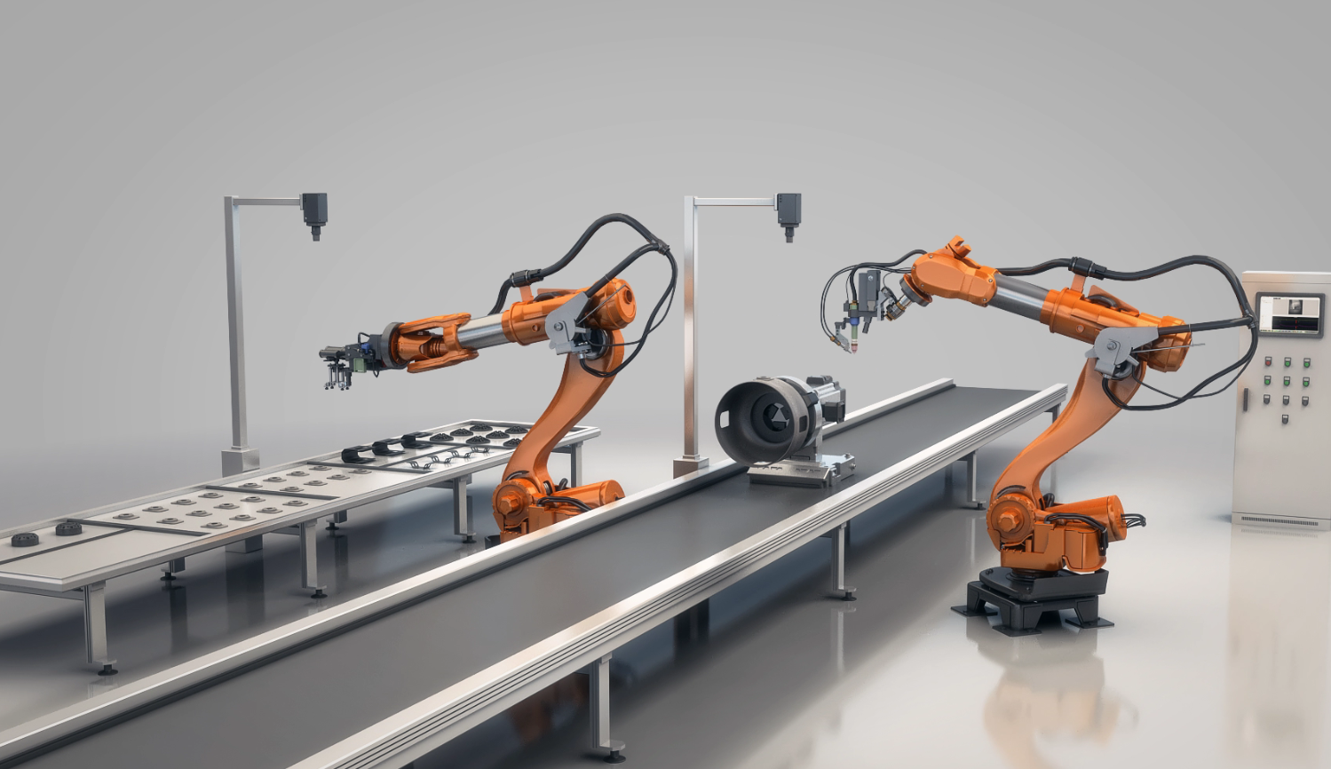 我们的3D工业机械动画制作服务适用于各个领域