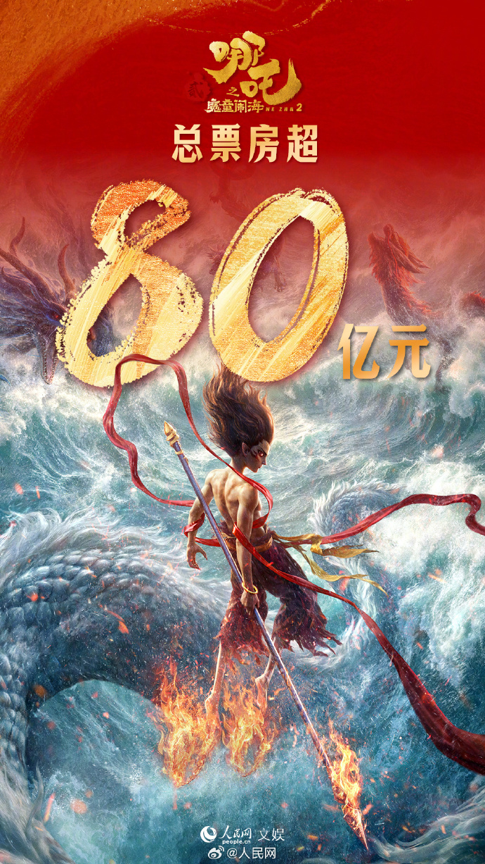 《哪吒2》票房破80亿！三维动画制作技术如何重塑中国神话IP？